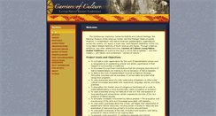 Desktop Screenshot of carriersofculture.org